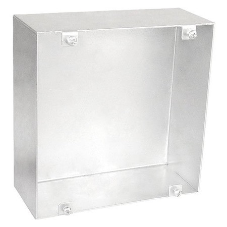 Southwire Electrical Box, 84 cu in, Square Box Type, 6 Gangs, Steel, Square Shape 6250-BLNK